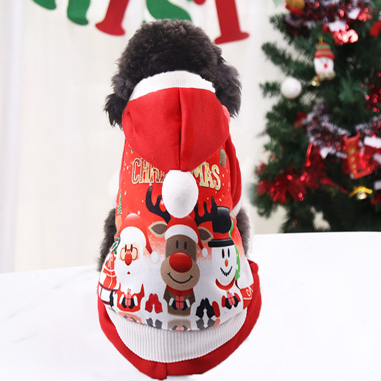 Ubranko przebranie dla psa świąteczne - XS