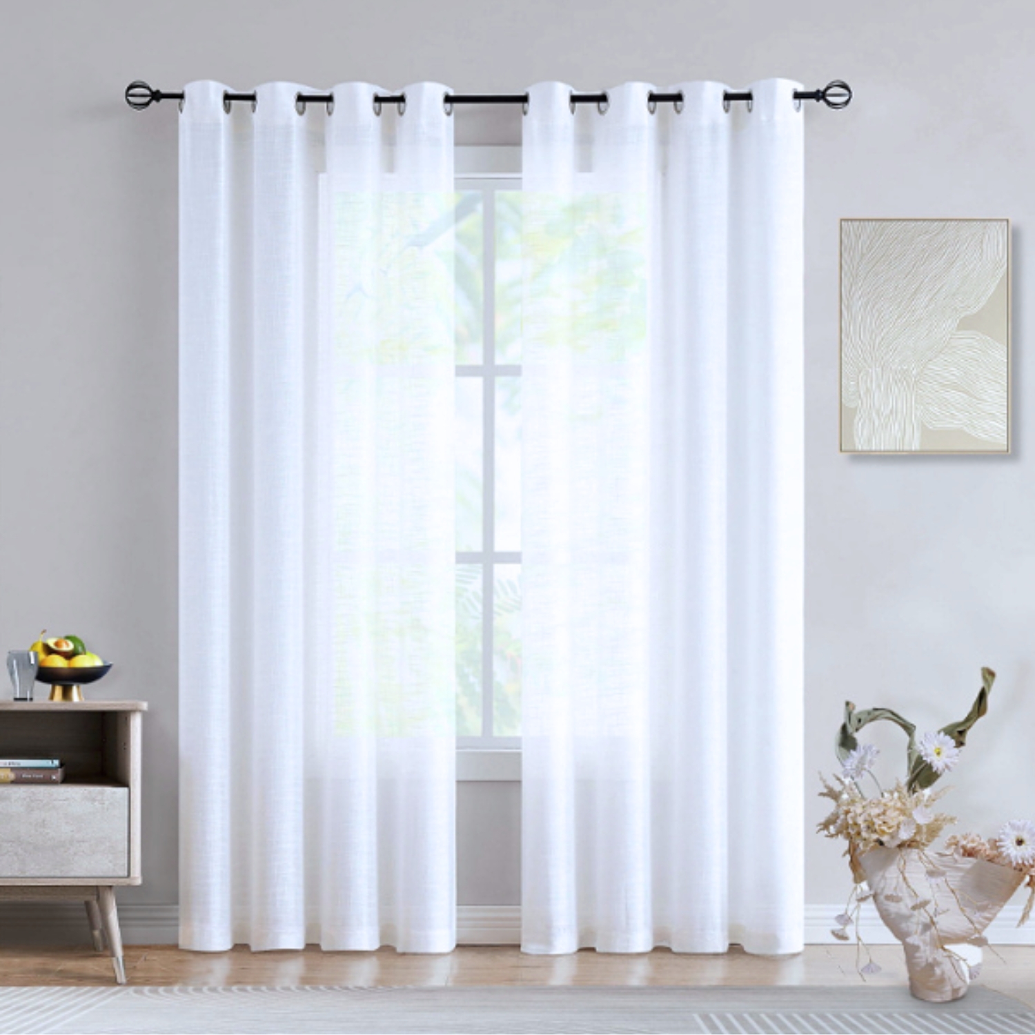 firanka na przelotkach 250x140 cm