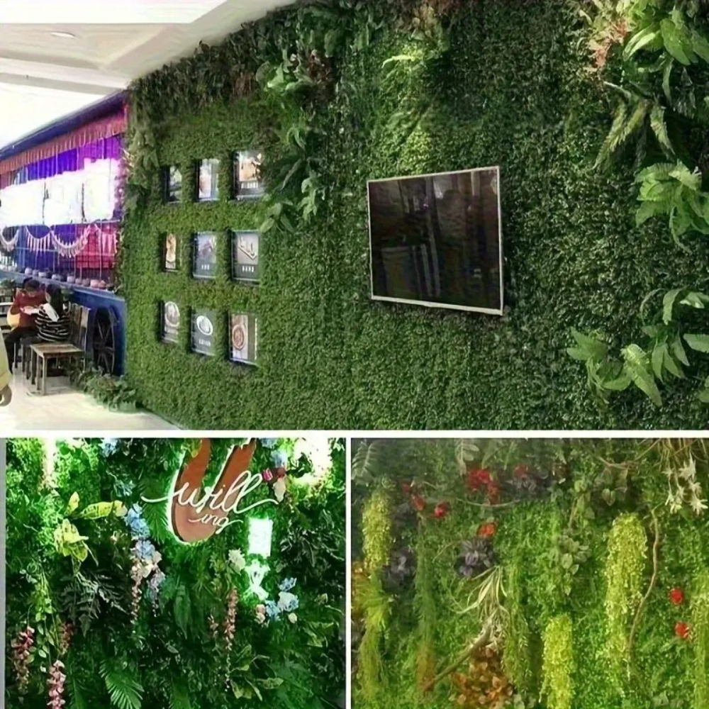 Panel ścienny - zielony bukszpan