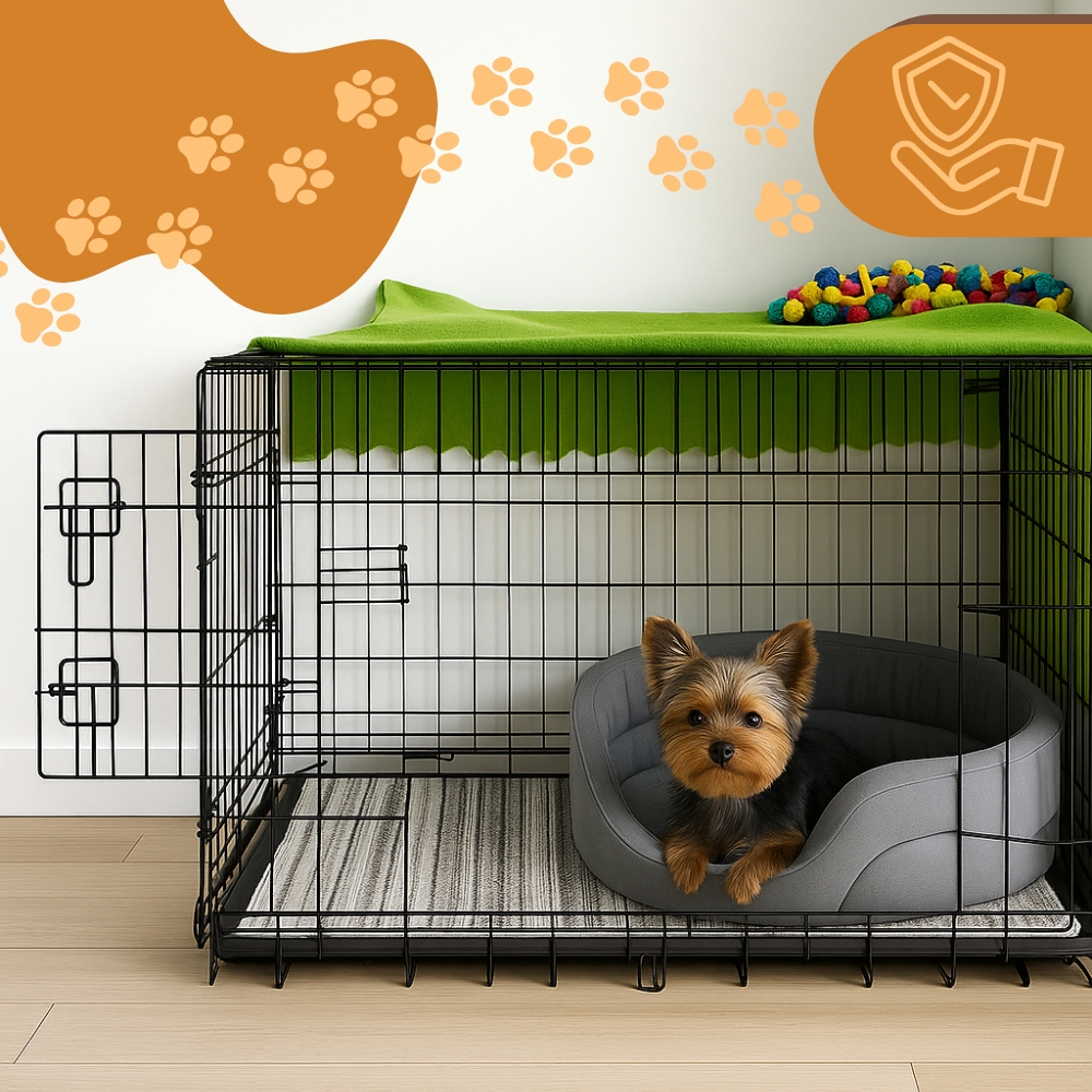 Klatka dla psa 77x57x48cm L kojec transporter dla średnich ras do 18 kg