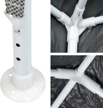 Pawilon ogrodowy czarny