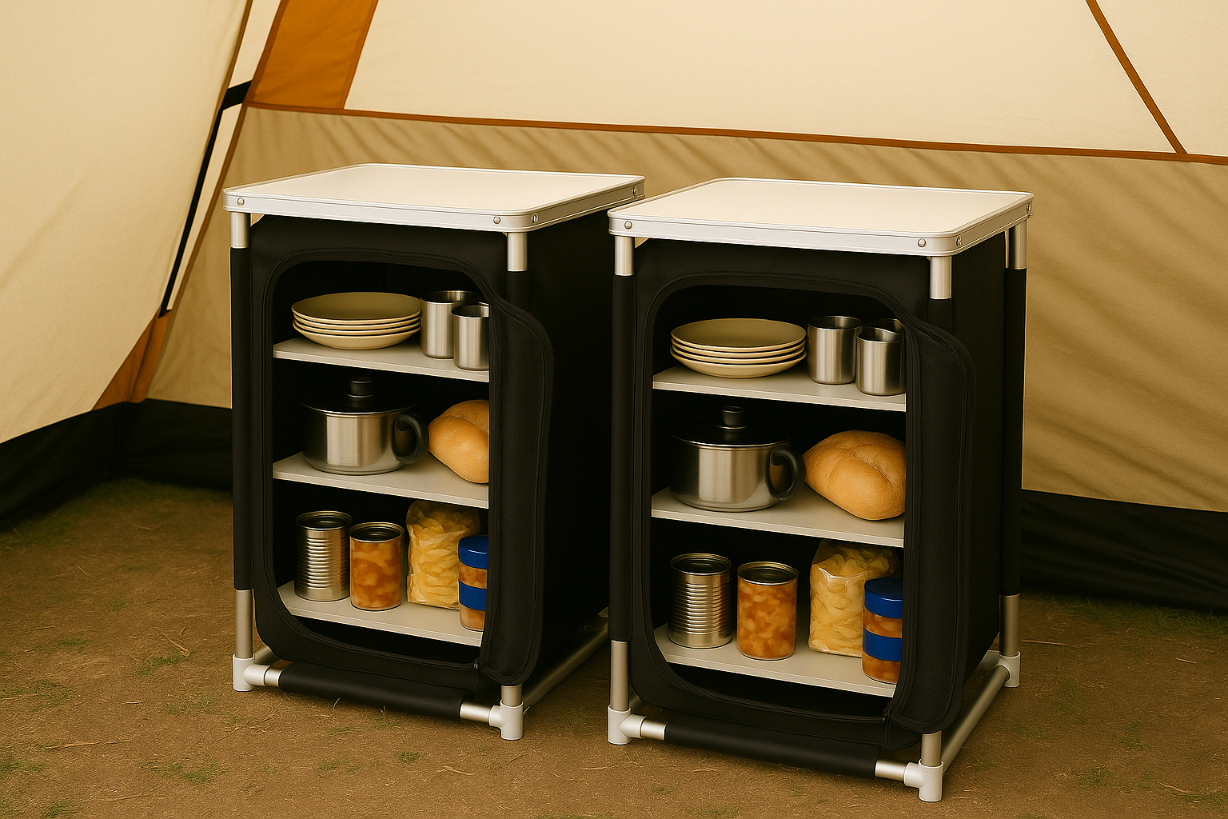 2x Szafka kempingowa turystyczna
