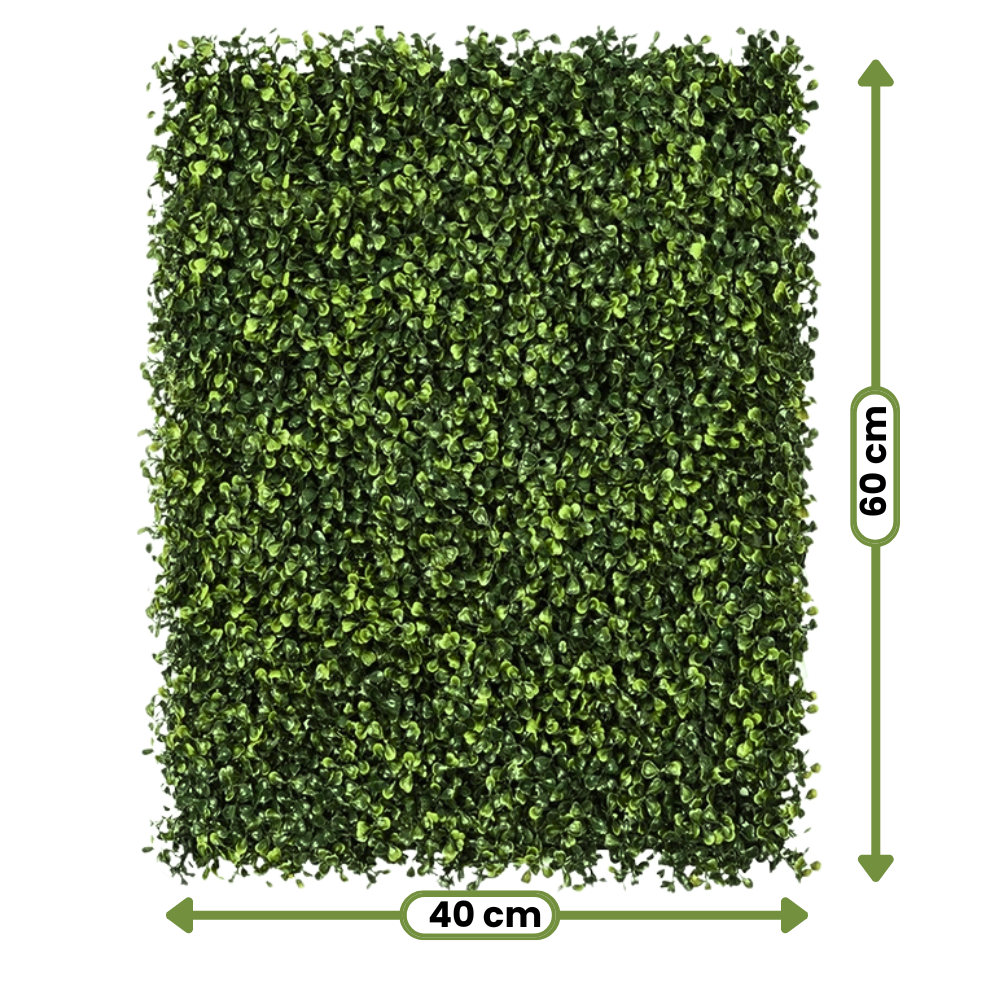 Panel ścienny - zielony bukszpan