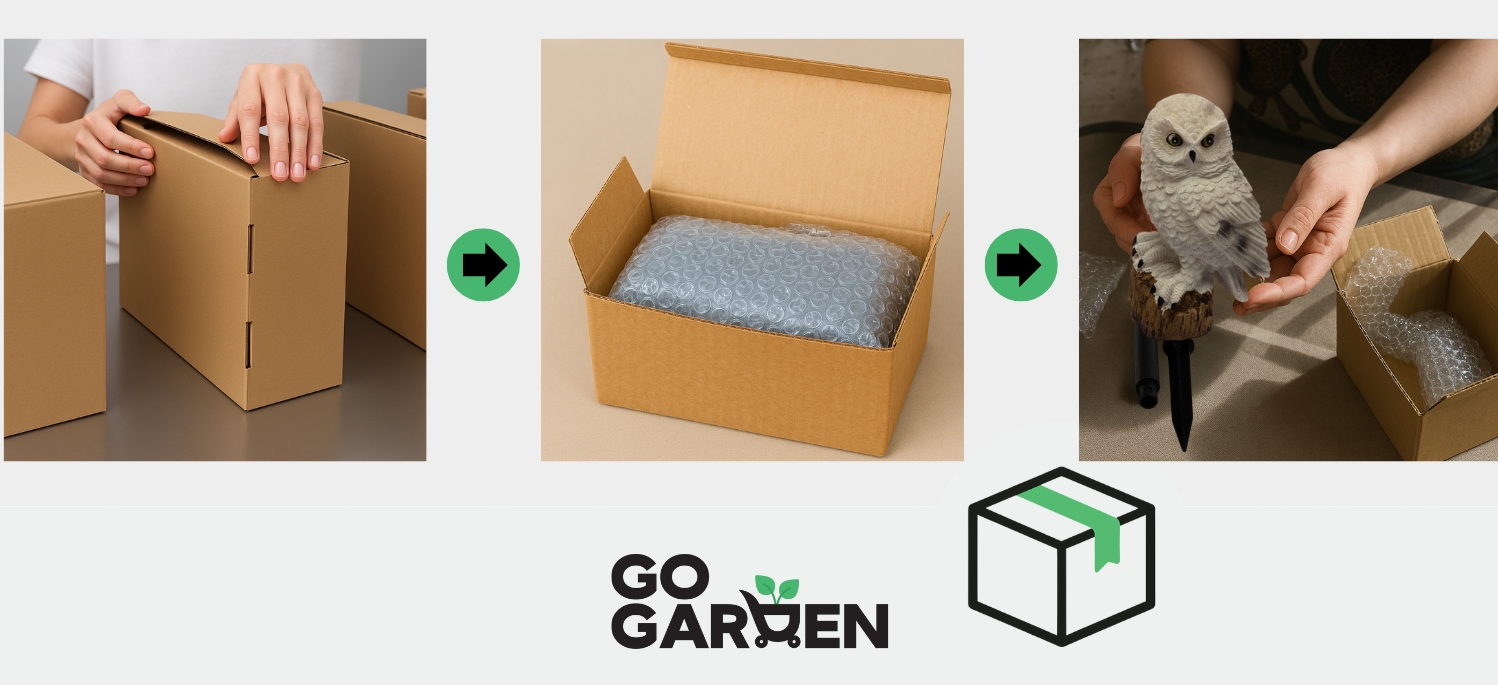 Lampa solarna led ogrodowa sowa wbijana wodoodporna czujnik zmierzchu duża