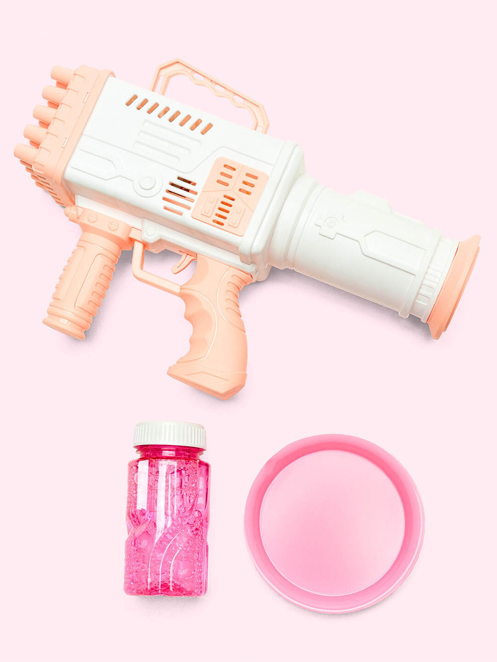 bazooka do baniek różowa