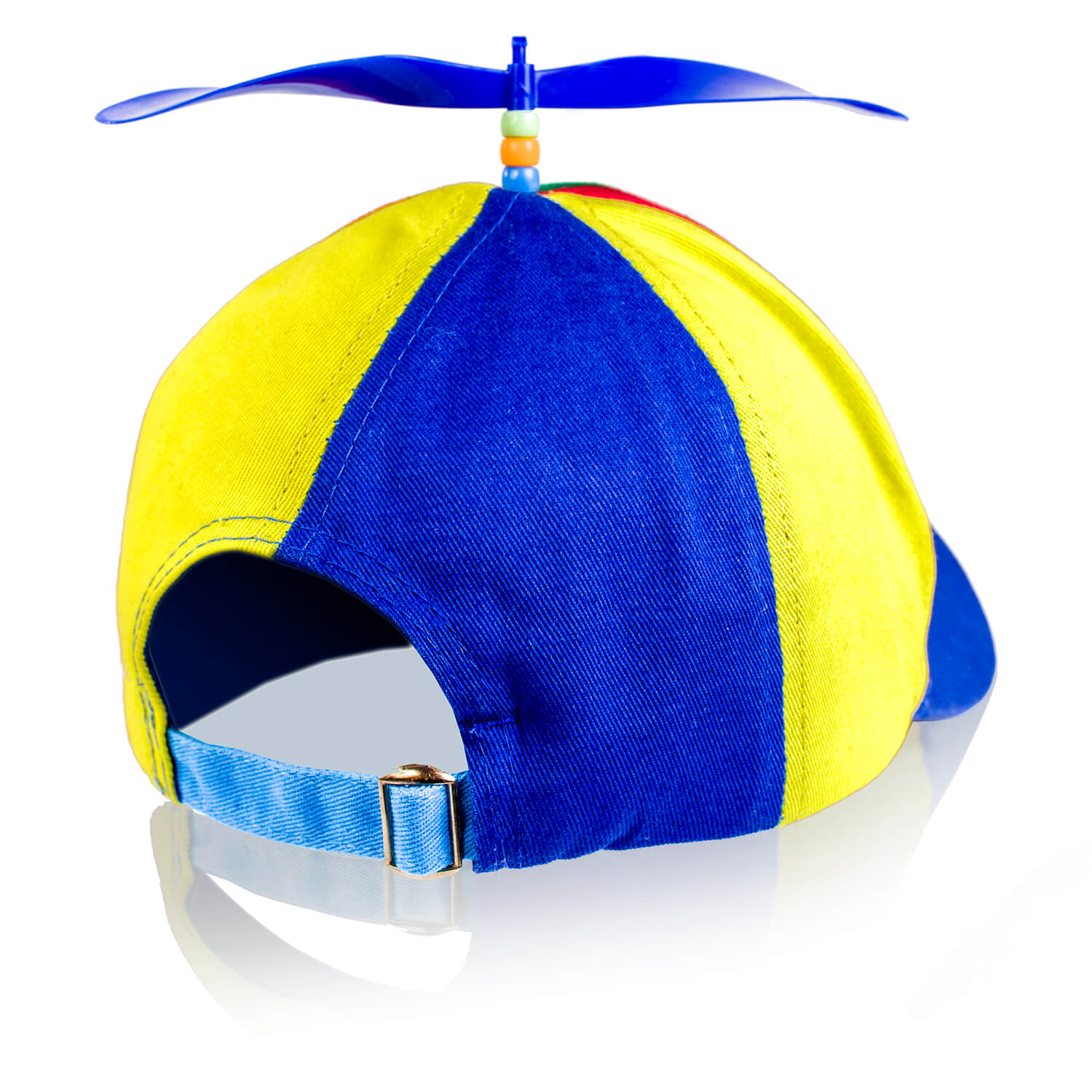 Czapka z daszkiem i ze śmigłem kolorowa wiatrak