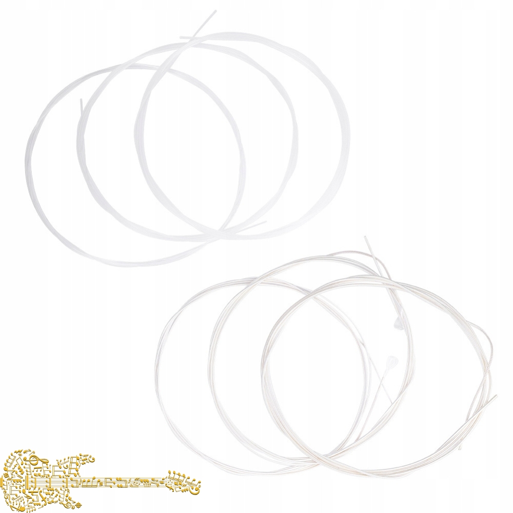 Struny do gitary klasycznej NILO 6 sztuk nylonowe