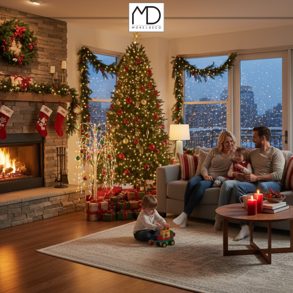 Drzewko świąteczne 140 LED - świecąca wierzba 120 cm wiele kolorów