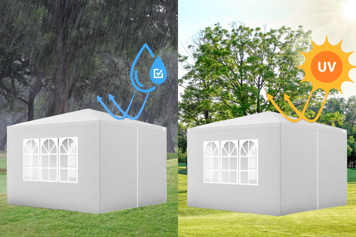 Pawilon Ogrodowy Biały