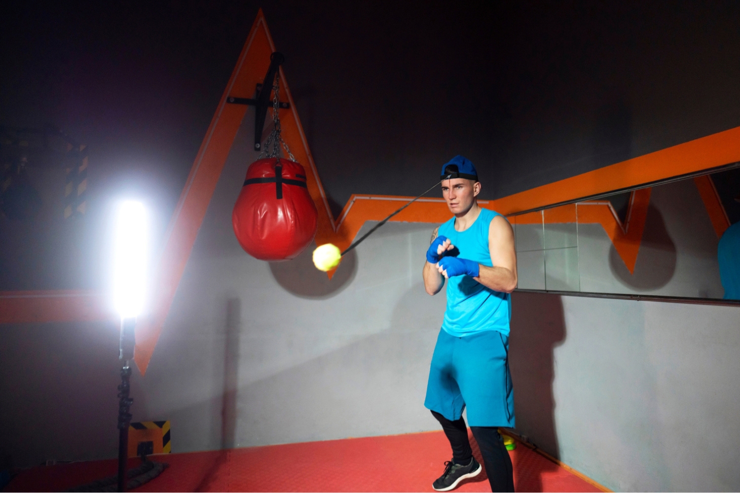 Piłka refleksowa 3 sztuki