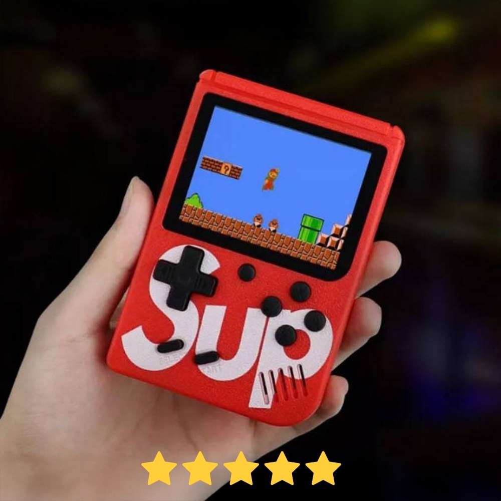 Mini konsola gameboy gra retro przenośna kieszonkowa mario czołgi 400w1 USB