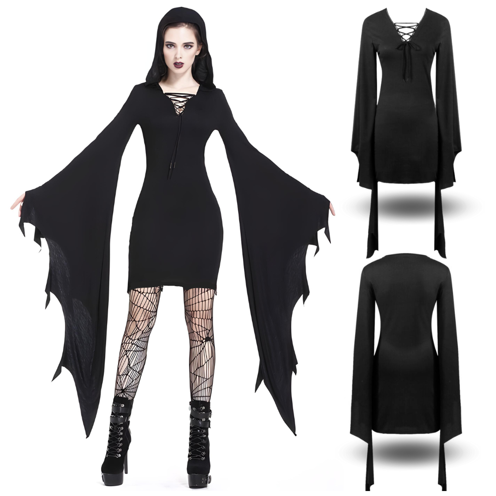 przebranie sukienka nietoperz wampirzyca