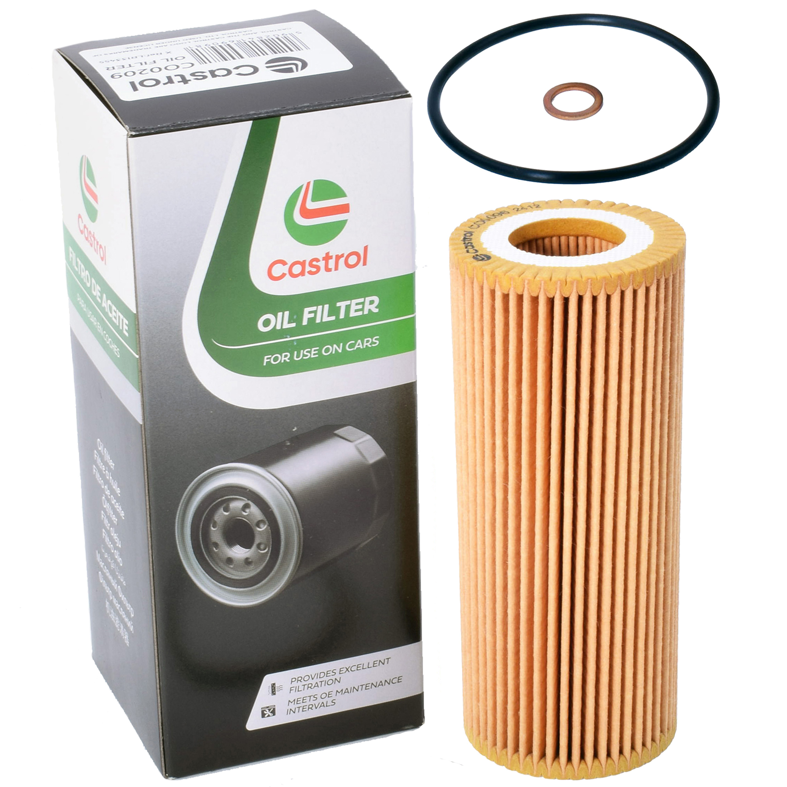 Castrol Filters Filtr Oleju CO0096 + Zawieszka Zapachowa gratis