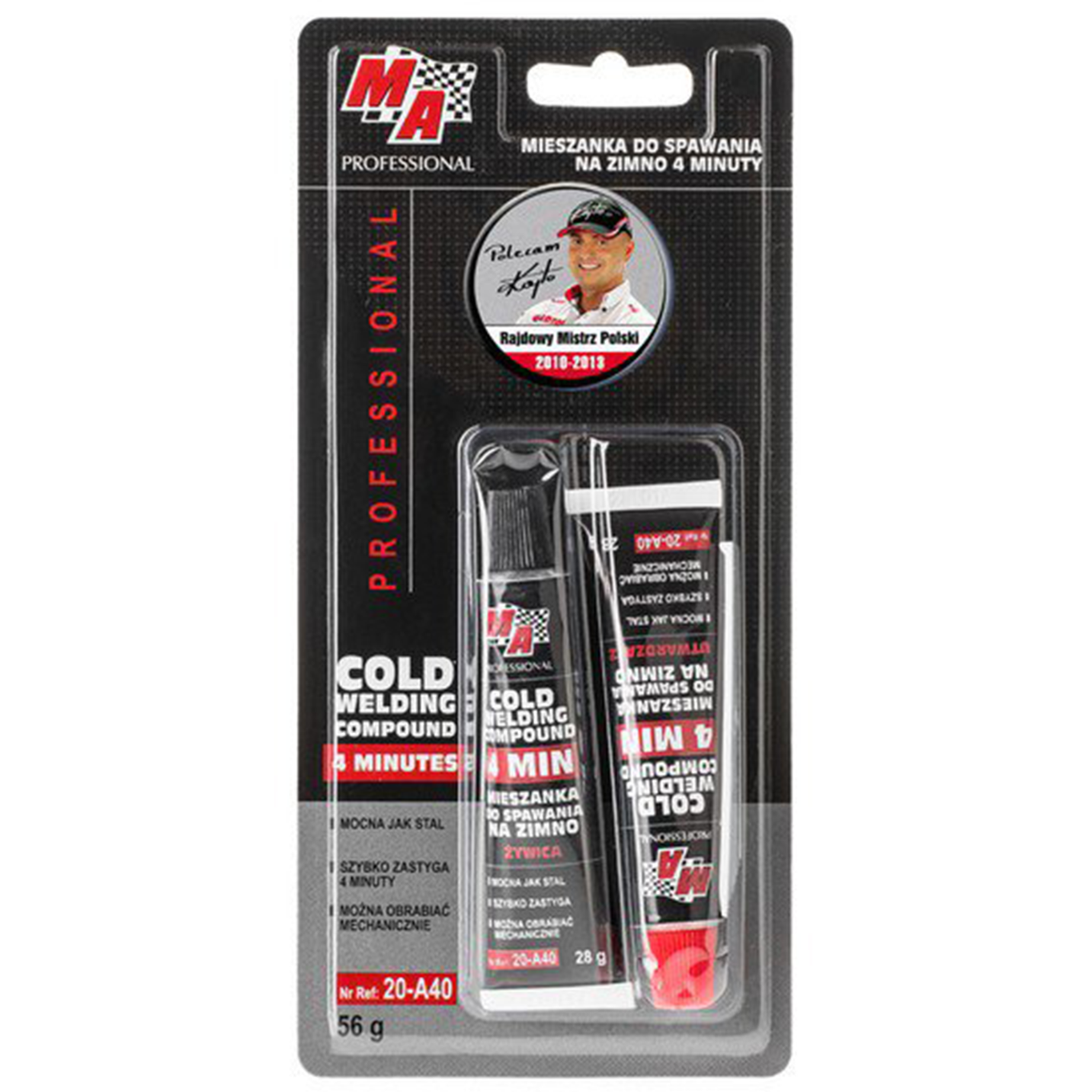 MA PROFESSIONAL – Mieszanka do Spawania Na Zimno 4 Minuty 56g