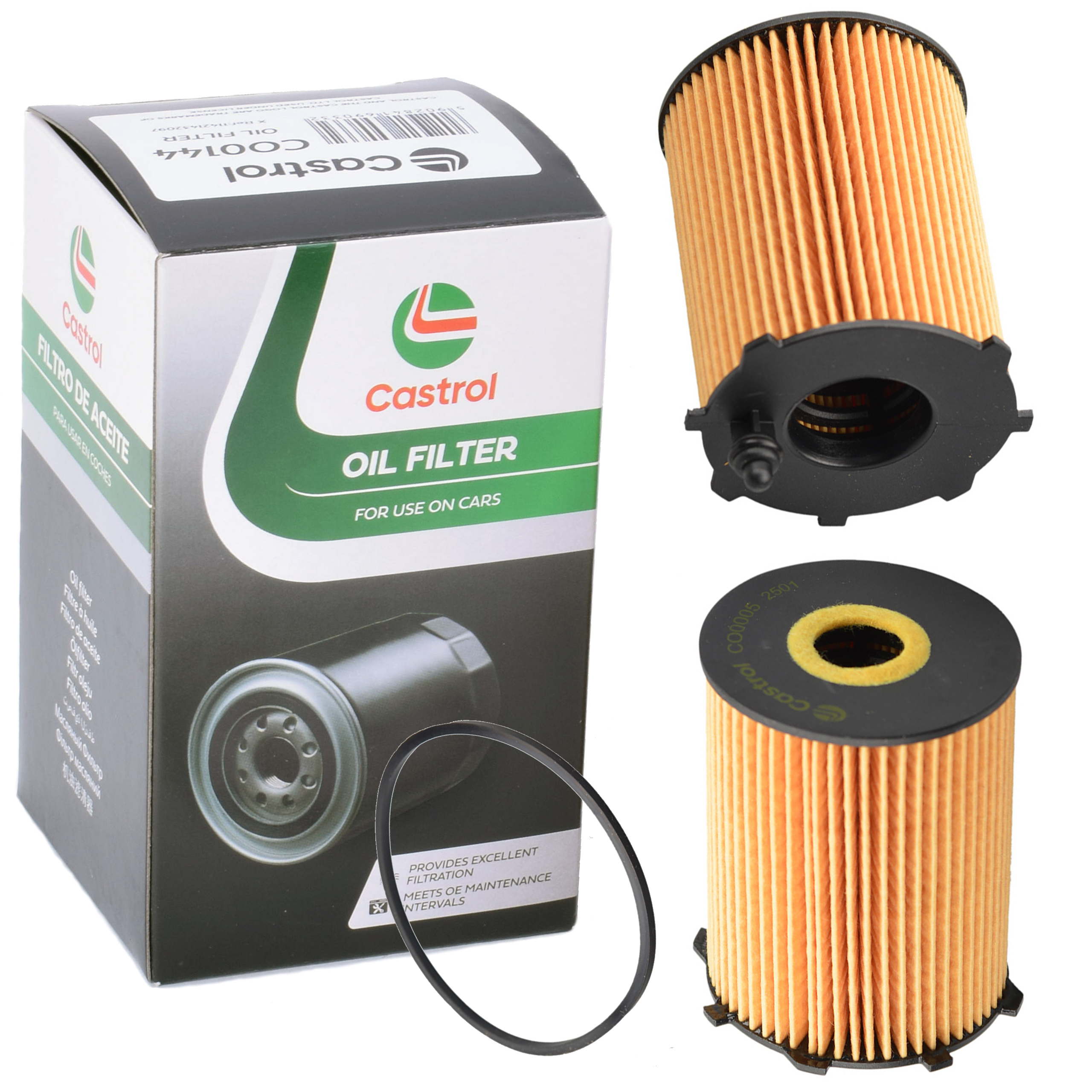 Castrol Filters Filtr Oleju CO0005 + Zawieszka Zapachowa gratis