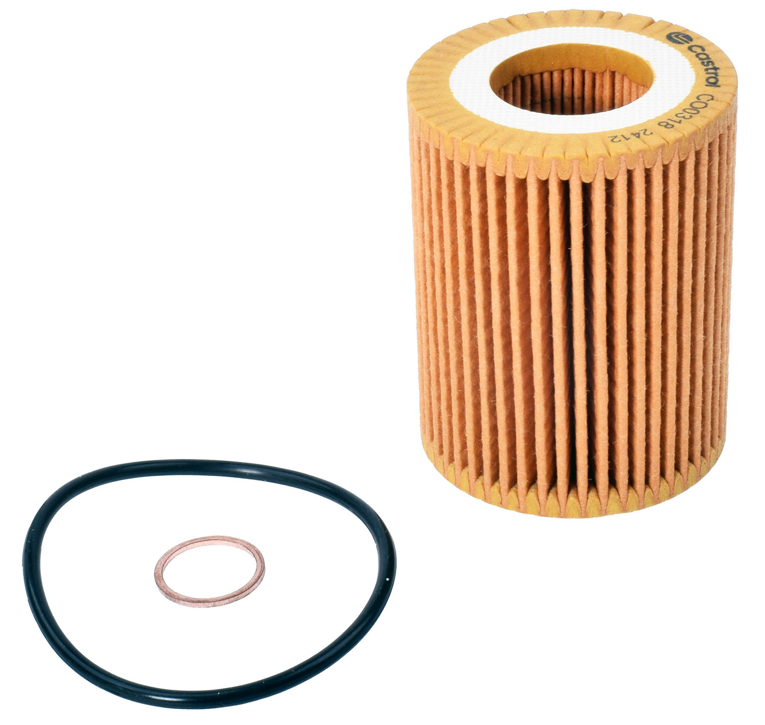 Castrol Filters Filtr Oleju CO0318 + Zawieszka Zapachowa gratis