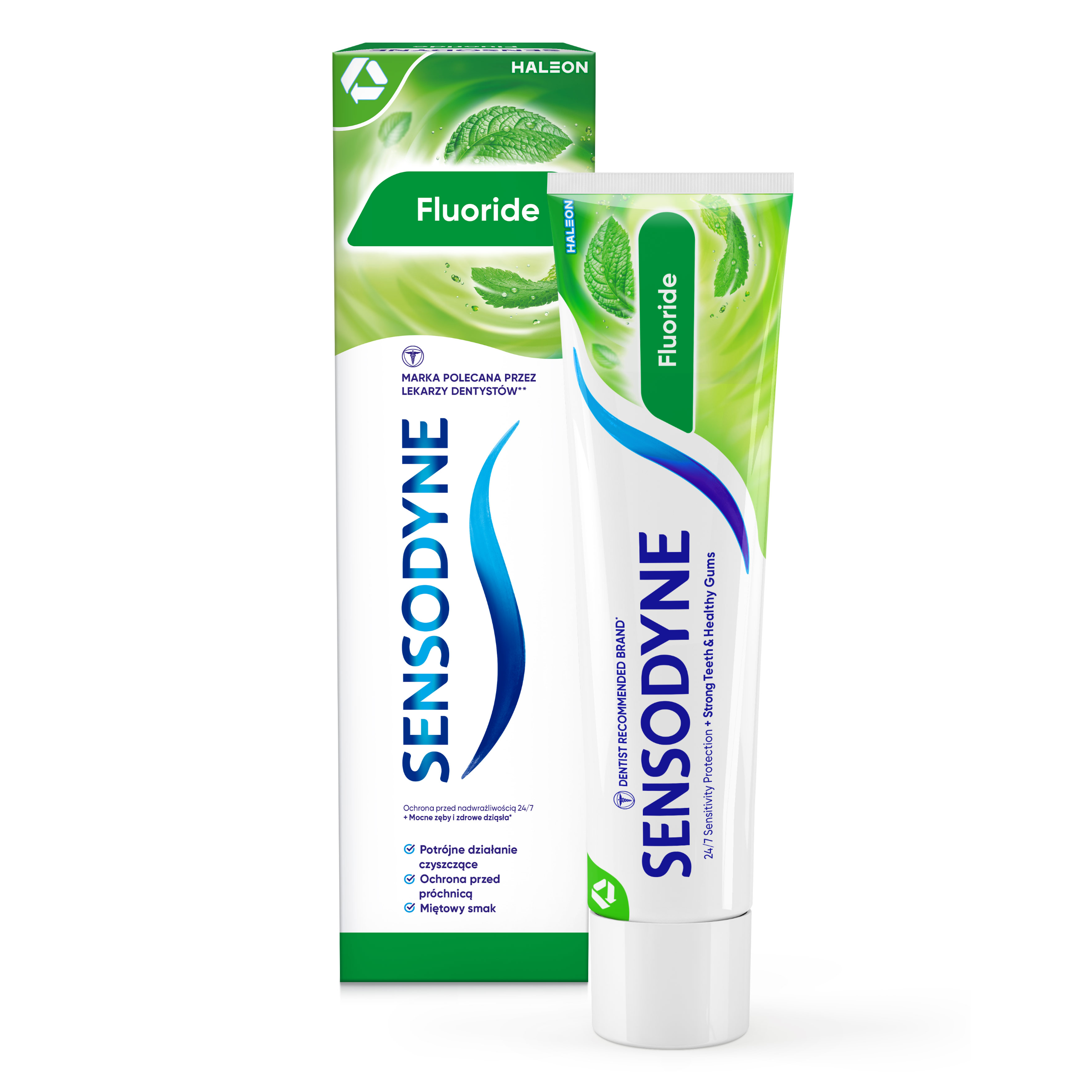 Zestaw SENSODYNE FLUORIDE TP 75ML x3
