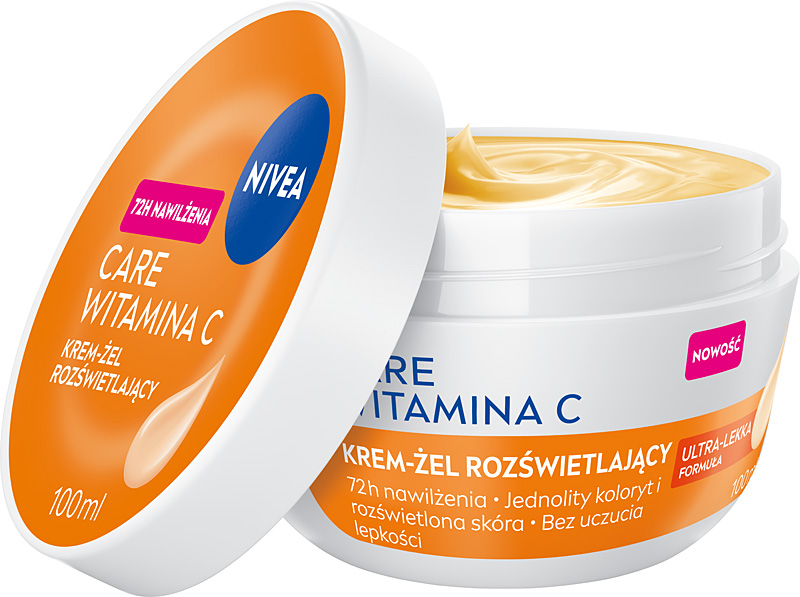 Nivea CARE WITAMINA C Krem-żel rozświetlający 100 ml
