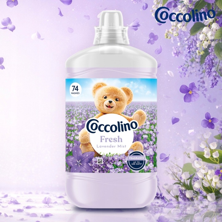 Coccolino Sensitive Cotton Cloud 1702ml + 930645 Coccolino Fresh Lavender 1702ml + 930638 Coccolino Fresh Happy Yellow 1702ml