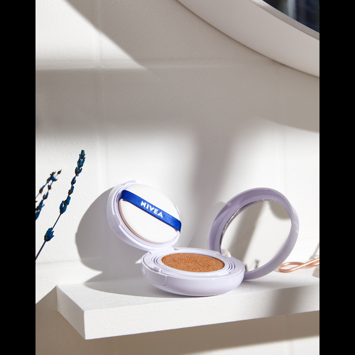 NIVEA Cellular Krem-podkład w poduszce 15ml + Hyaluron Krem korygujący 4ml