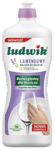 LUDWIK – płyn do naczyń Balsam lawendowy 900 g
