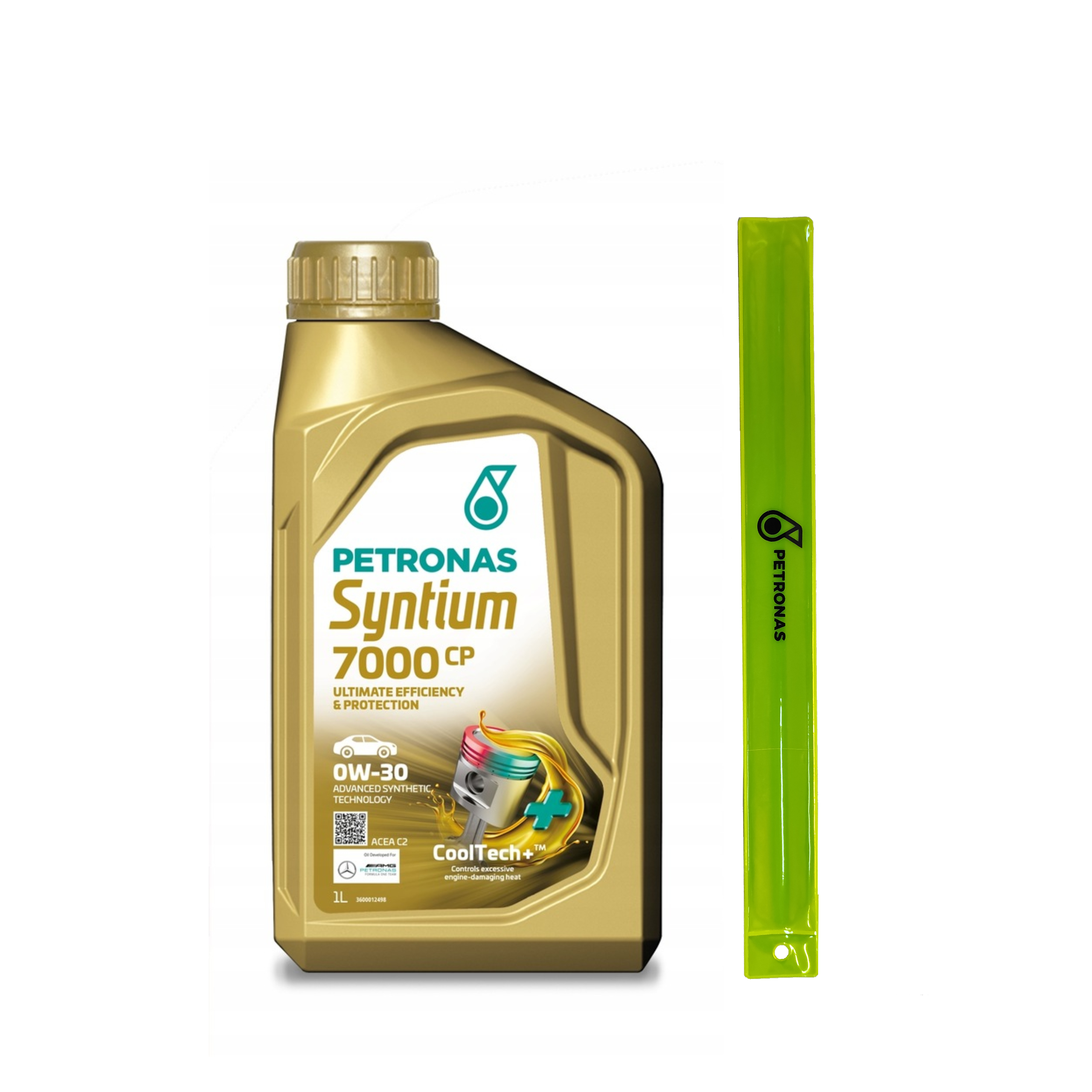 Olej Silnikowy PETRONAS Syntium 7000 CP ACEA C2 PSA 0W-30 1L + Opaska GRATI