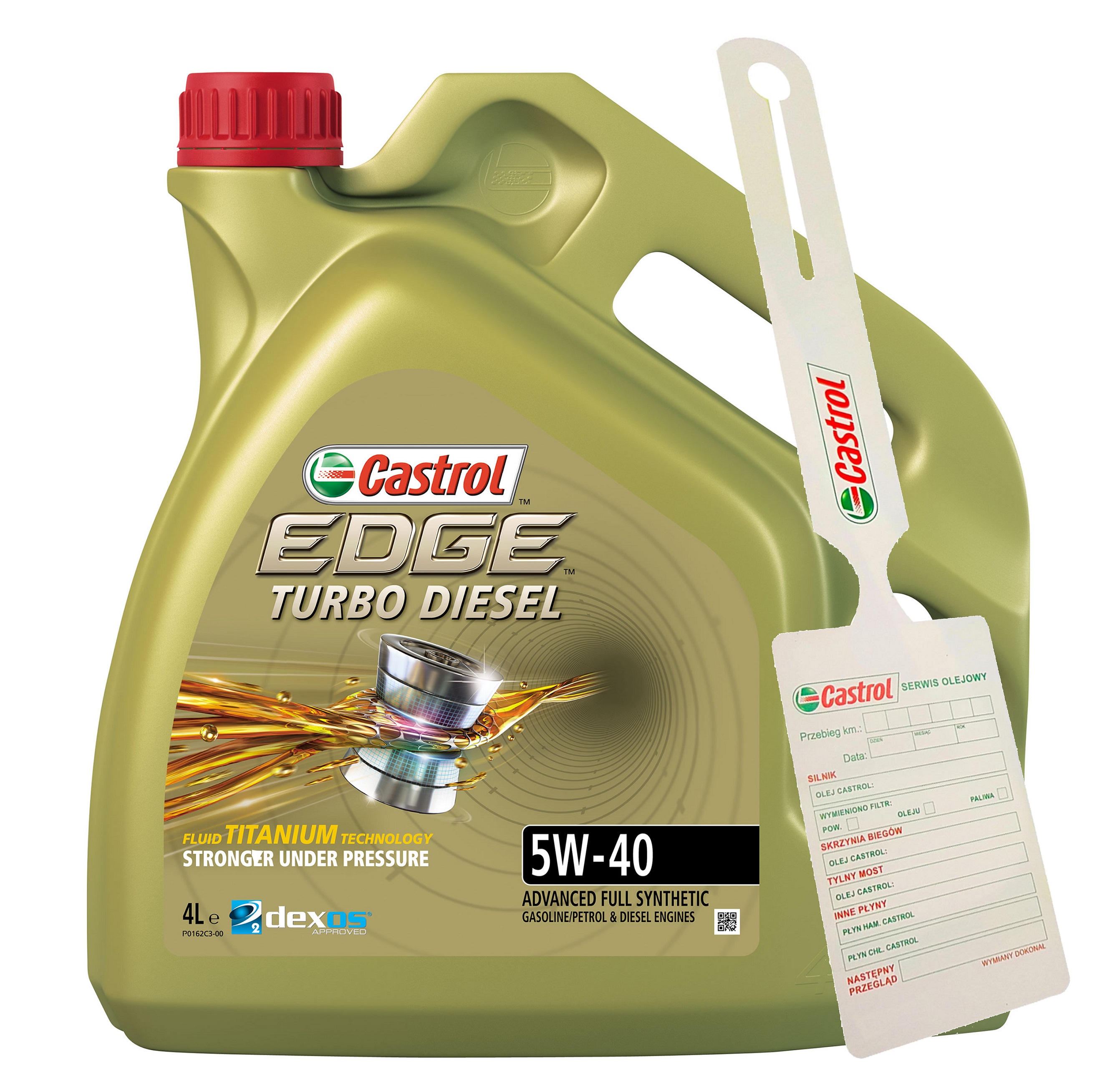 Castrol Edge 5W-40 PC TurD 4L 077128+zawieszka[zestaw]