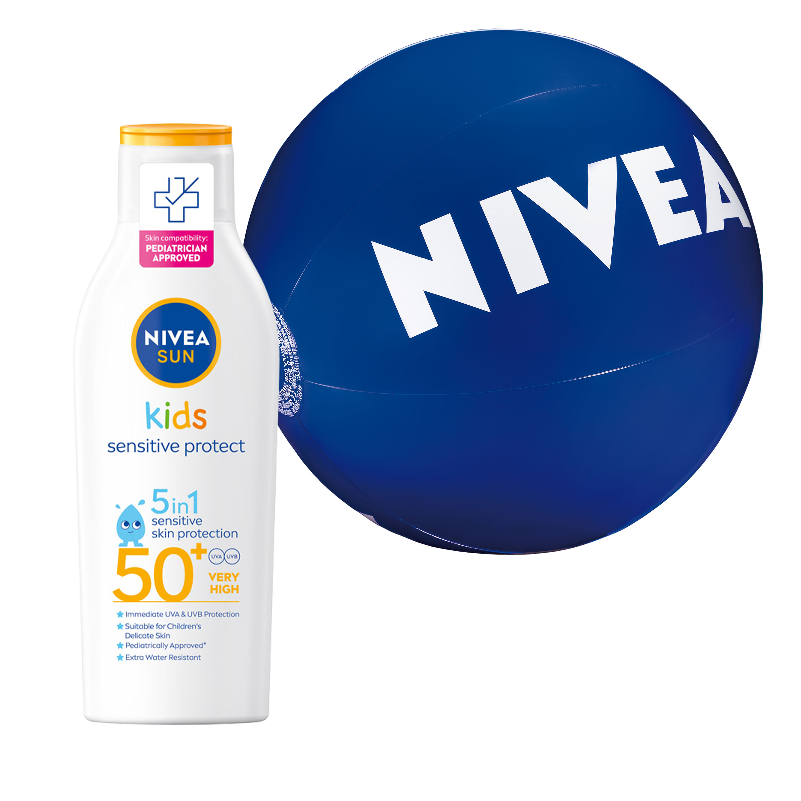 NIVEA SUN Sensitive Protect Balsam do opalania dla dzieci SPF50+ 200 ml