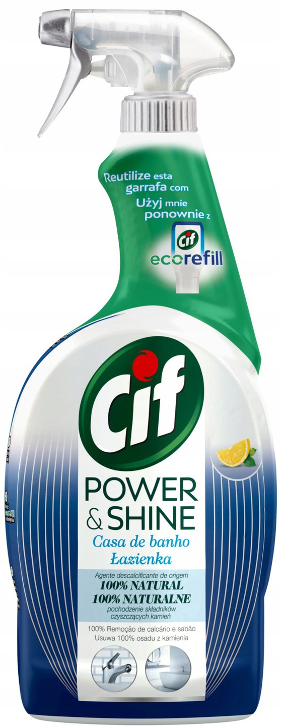 CIF Spray Power Kamień 750ml CIF13[zestaw]