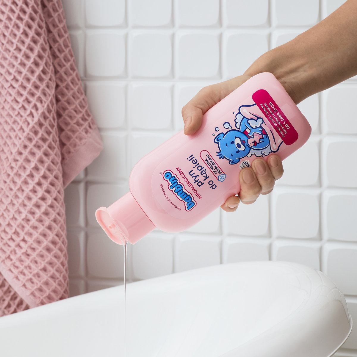 Bambino Płyn do kąpieli dla niemowląt i dzieci 400 ml