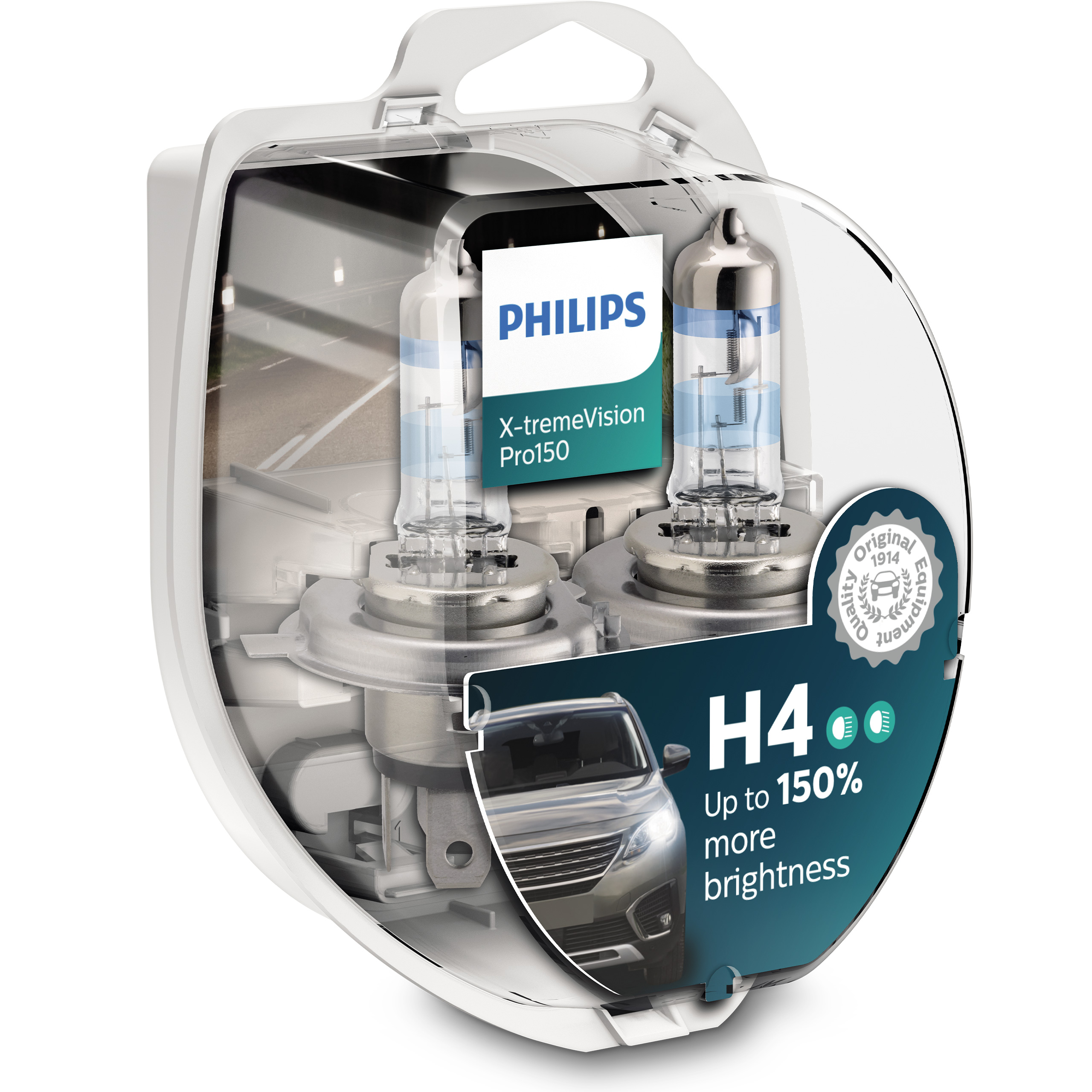 Philips X-tremeVision Pro150 +150% żarówka H4
