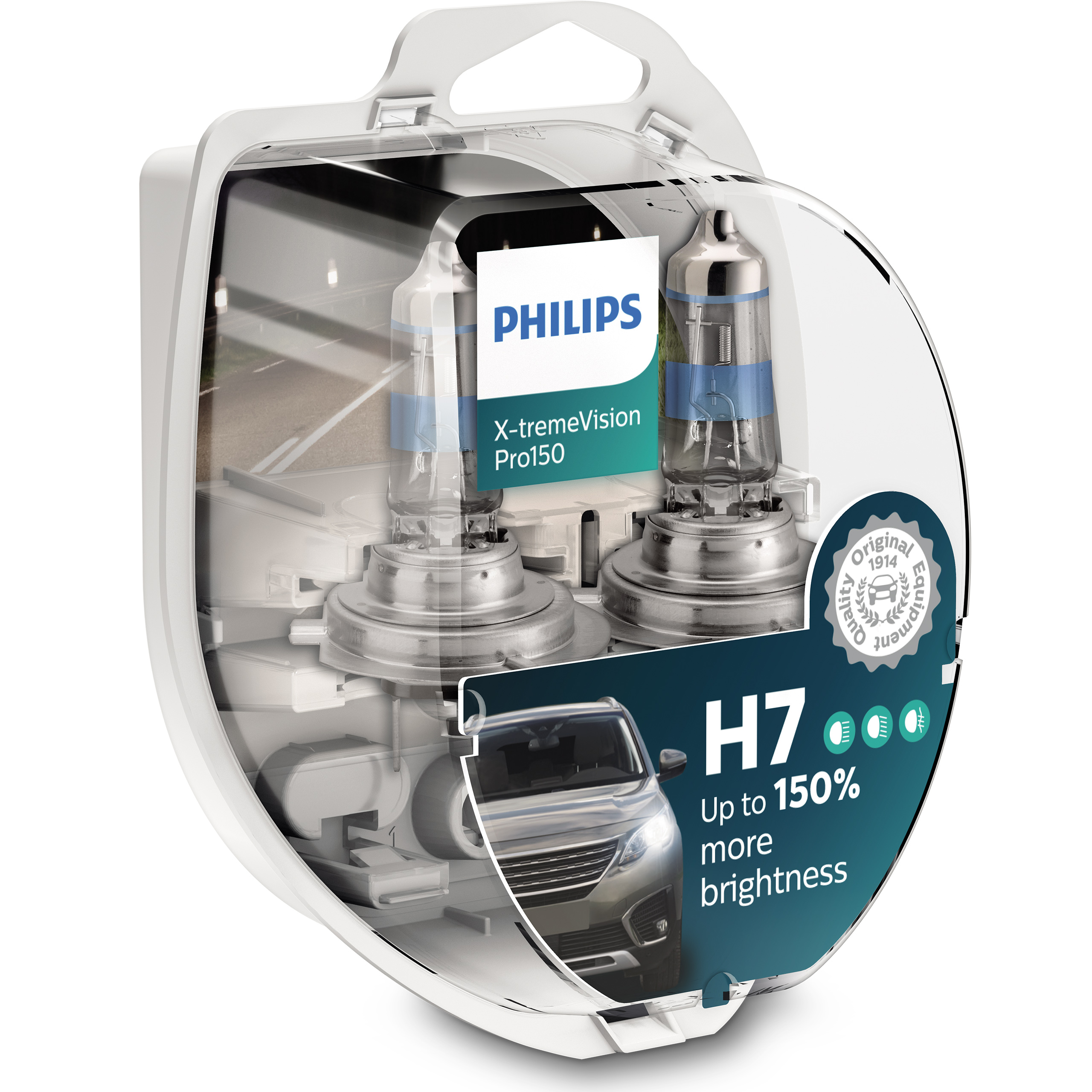 Philips X-tremeVision Pro150 +150% żarówka H7