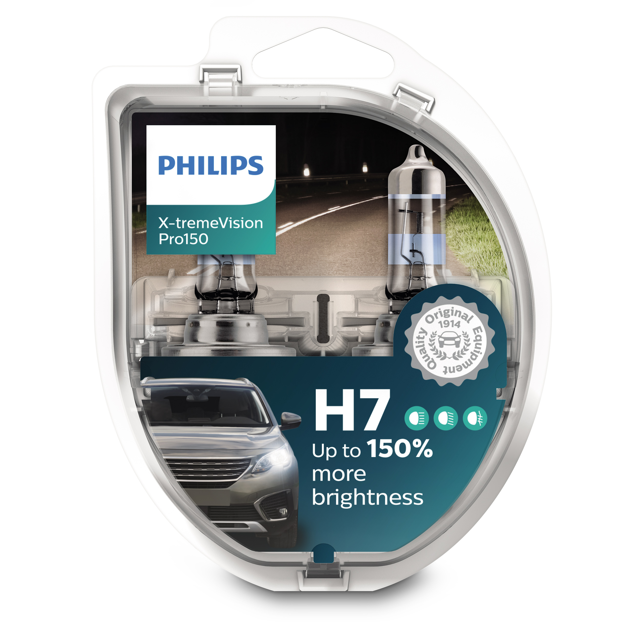 Philips X-tremeVision Pro150 +150% żarówka H7