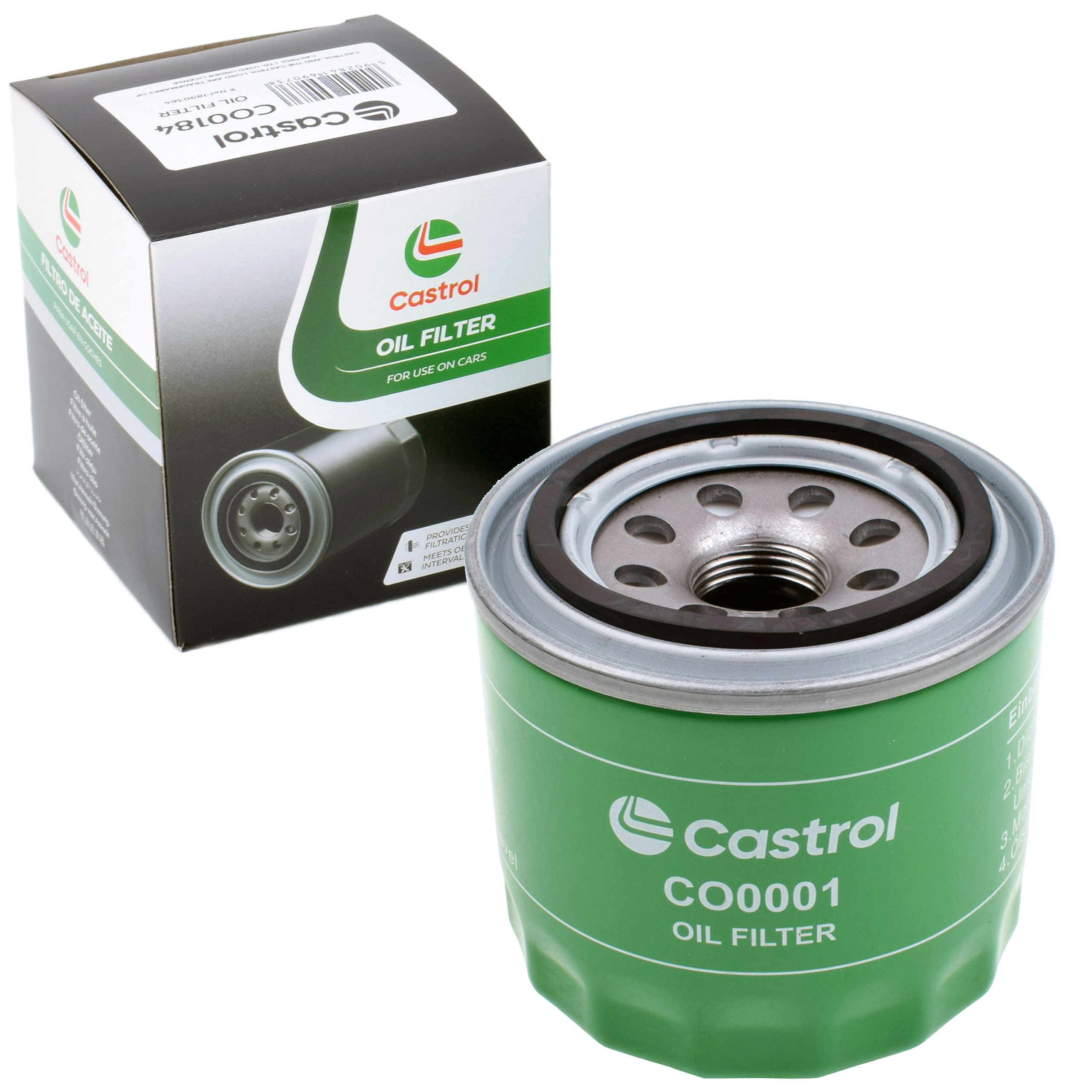 Castrol Filters Filtr Oleju CO0001 + Zawieszka Zapachowa gratis