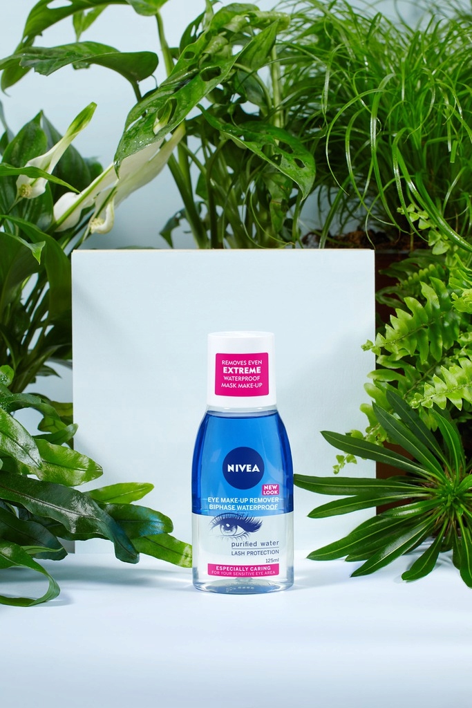 2 x NIVEA Dwufazowy Pielęgnujący Płyn do demakijażu oczu z bławatkiem 125ml