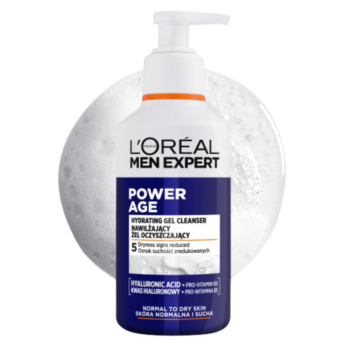 L’Oréal Men Expert Power Age Żel Oczyszczający Skóra Normalna i Sucha 260ml