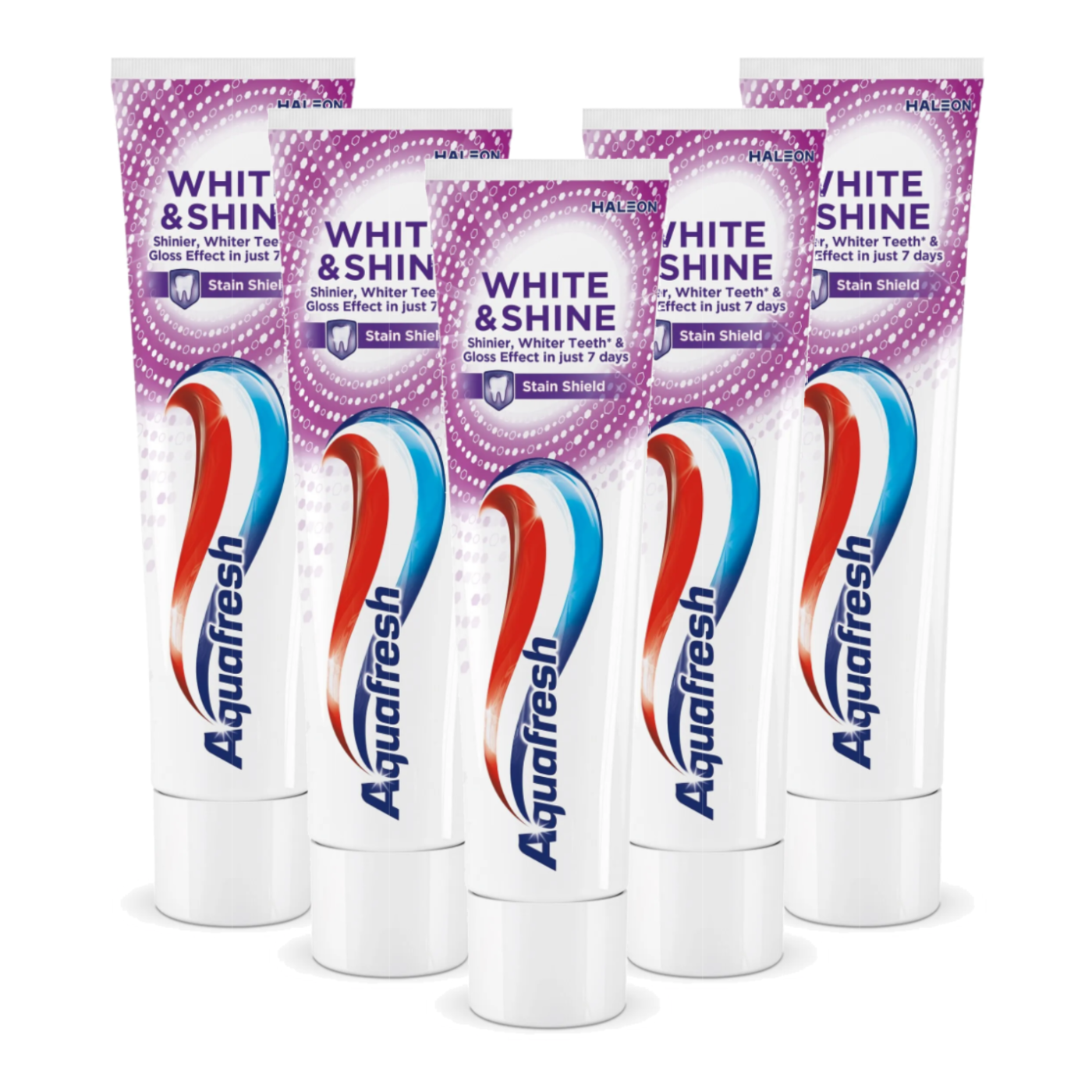 Zestaw AQF WHITE & SHINE 100 ml x5