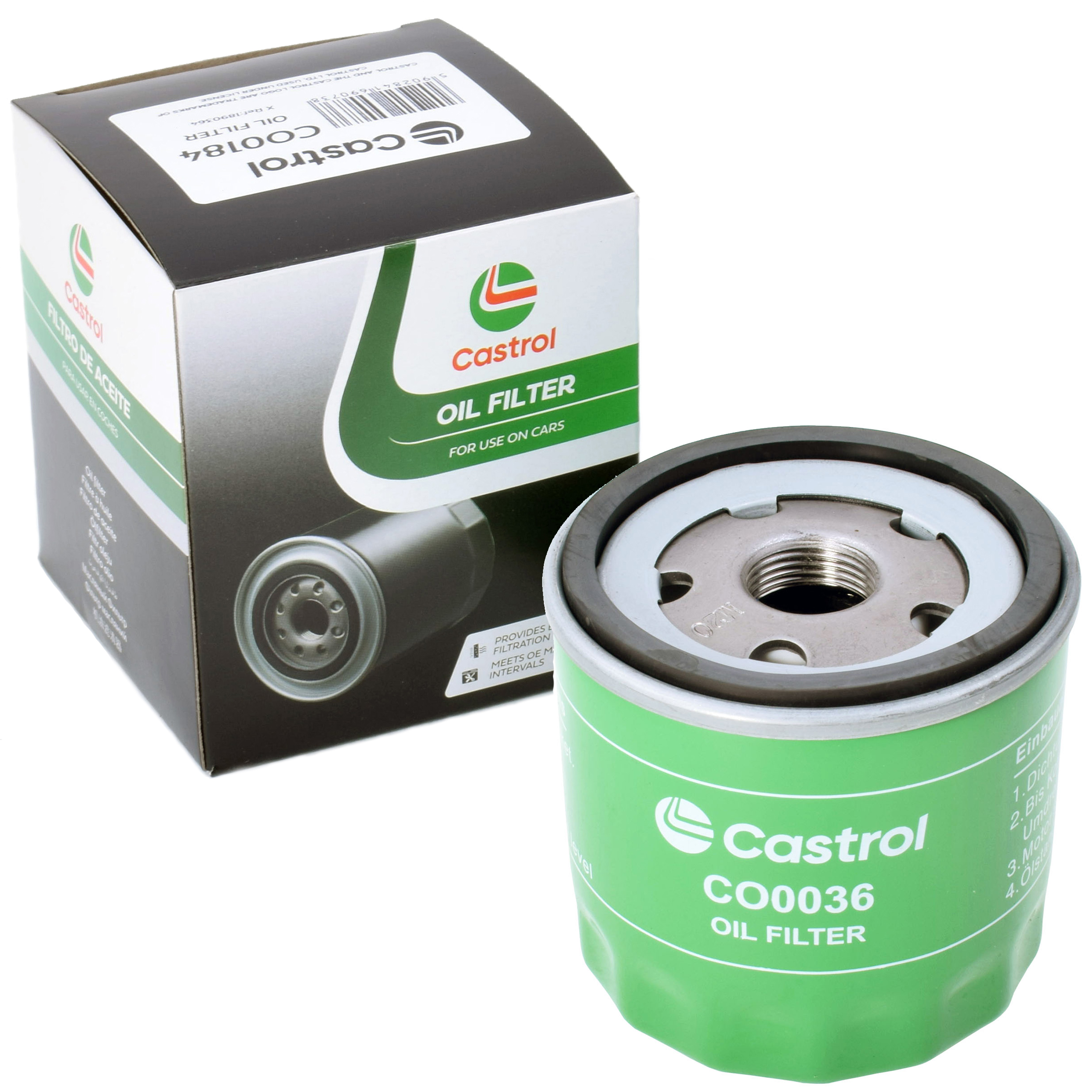 Castrol Filters Filtr Oleju CO0036 + Zawieszka Zapachowa gratis