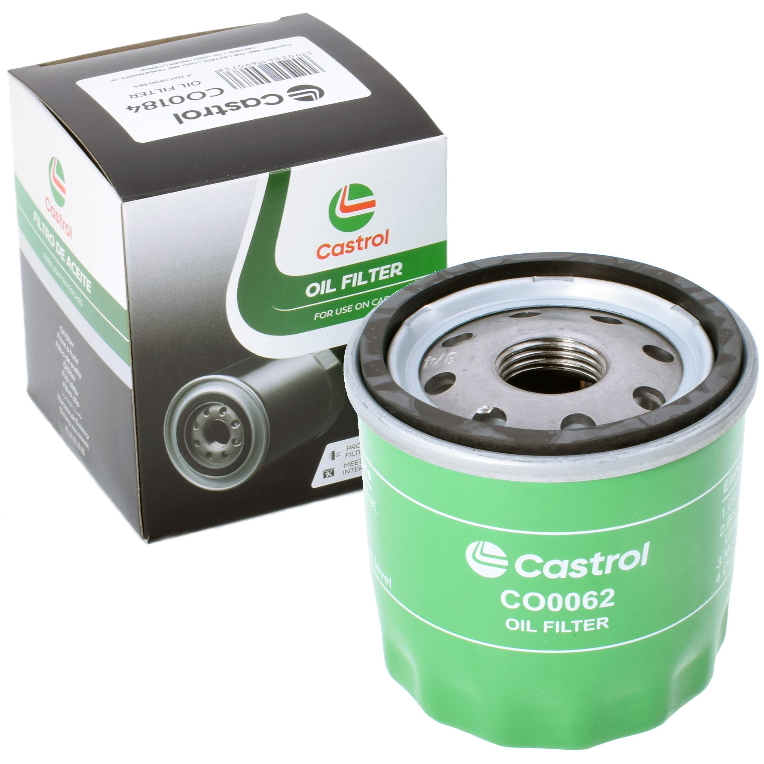 Castrol Filters Filtr Oleju CO0062 + Zawieszka Zapachowa gratis