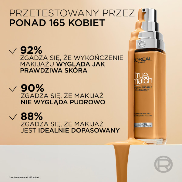 L’Oréal True Match Pielęgnujący Podkład do Twarzy w Płynie 6.N Neutral 30ml