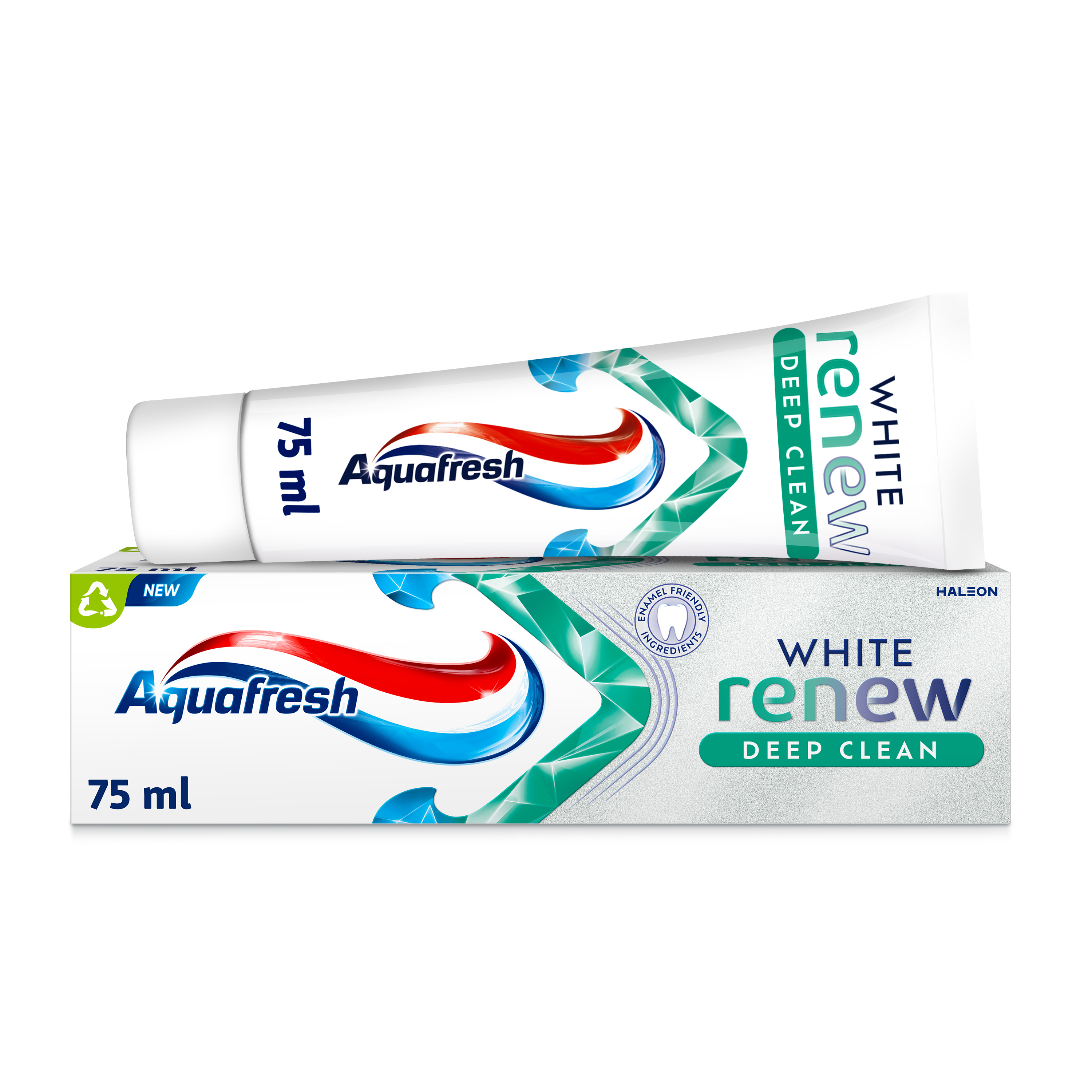 Aquafresh Pasta do zębów White Renew Deep Clean wybielająca, fluorek 75ml