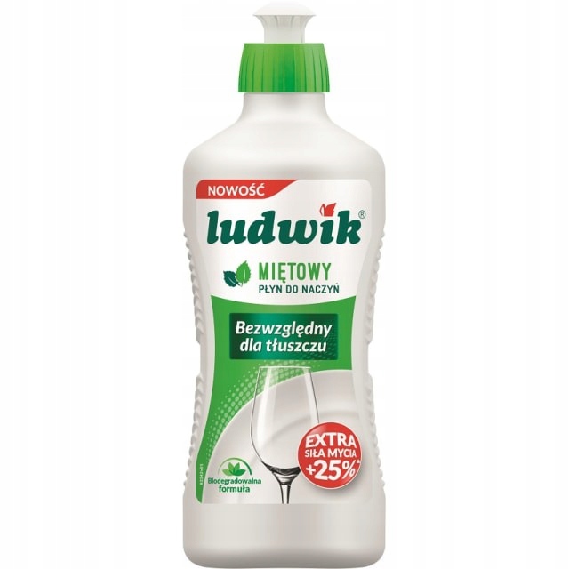 LUDWIK – płyn do naczyń Miętowy 450 g