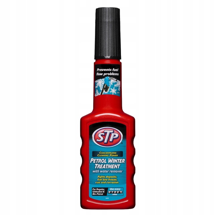 STP – Zimowa Formuła do Silników Benzynowych Z Usuwaniem Wody 200 ml
