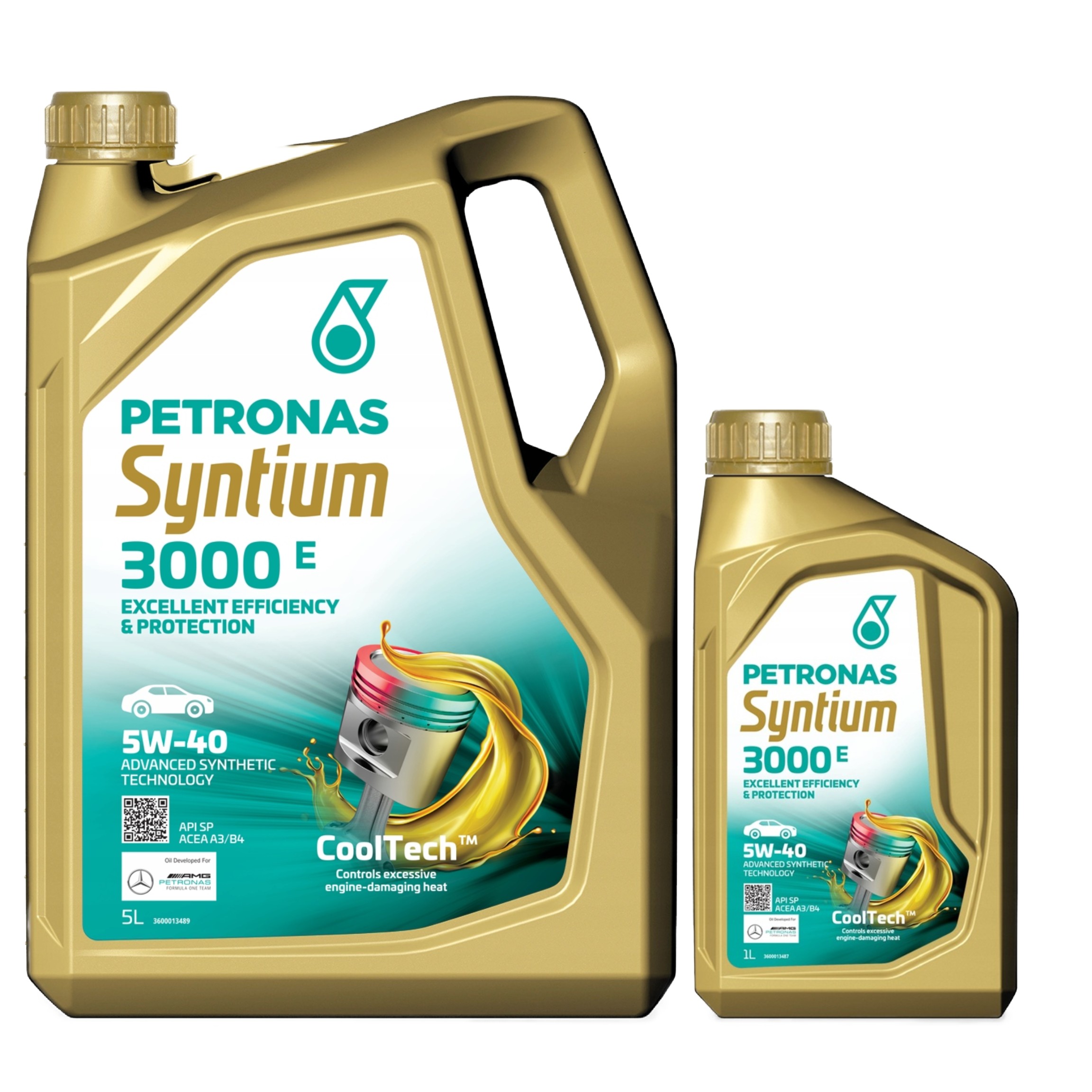 PETRONAS SYNTIUM 3000 E 5W-40 SP 5L + PETRONAS SYNTIUM 3000 E 5W-40 SP 1L