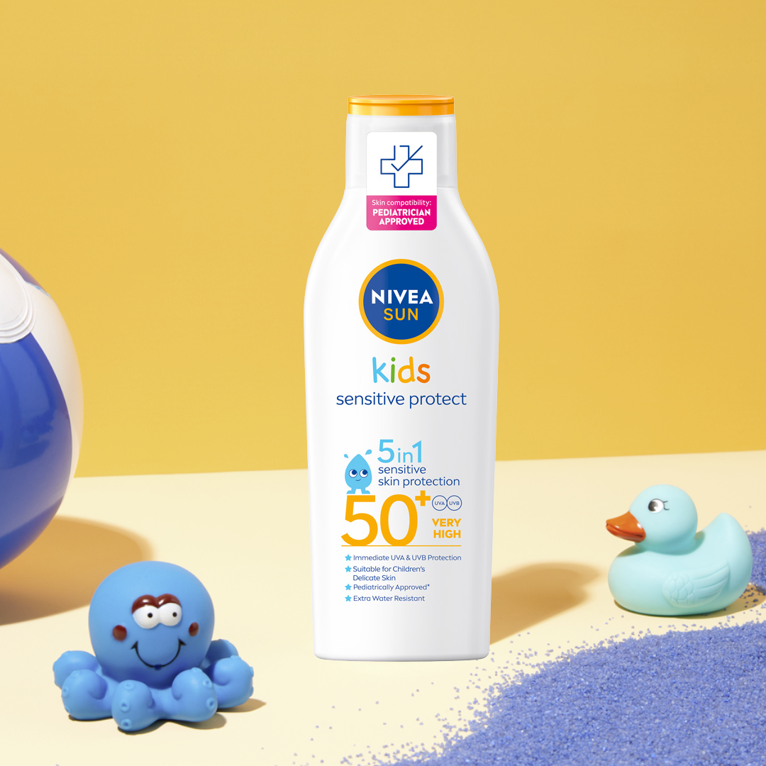 NIVEA SUN Sensitive Protect Balsam do opalania dla dzieci SPF50+ 200 ml