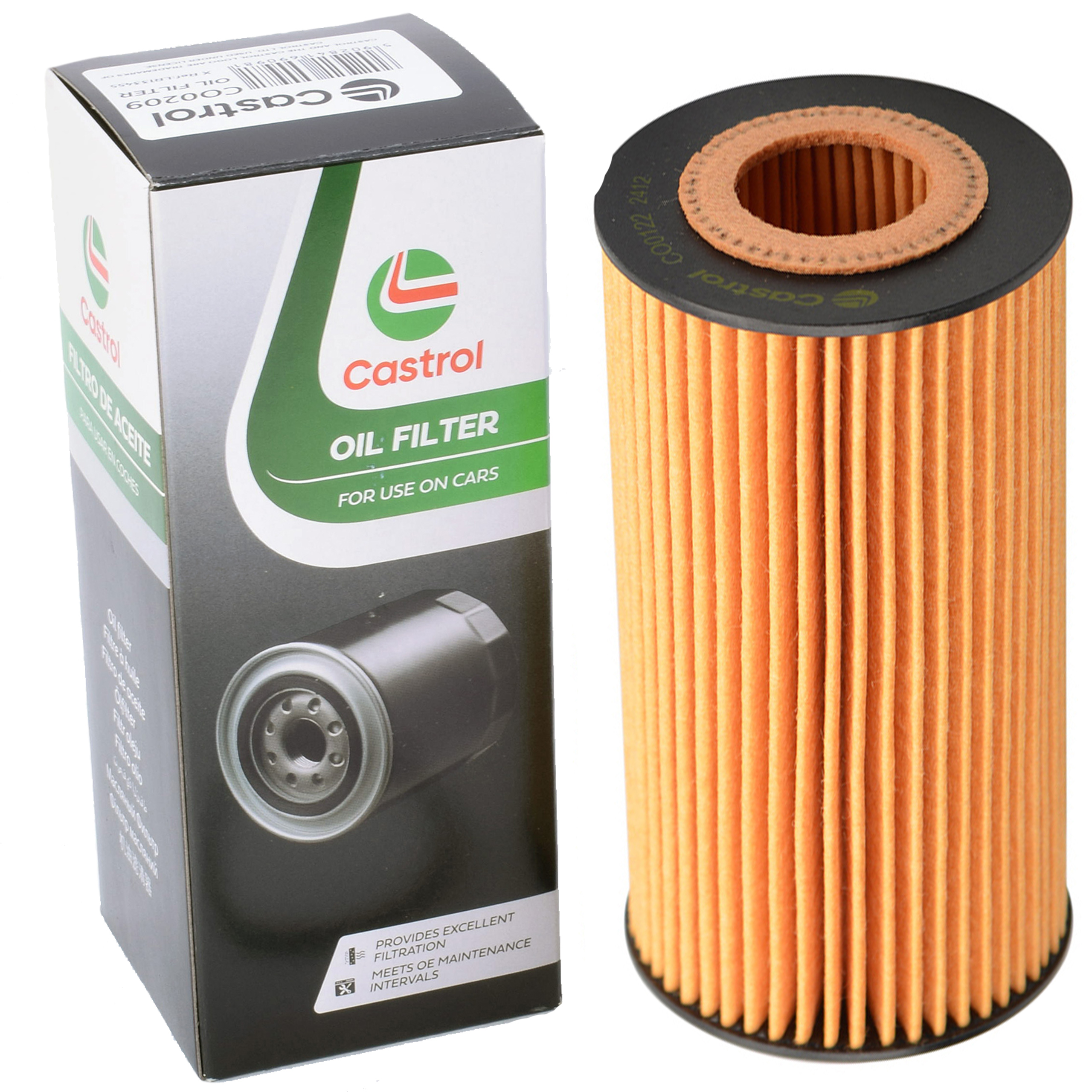 Castrol Filters Filtr Oleju CO0122 + Zawieszka Zapachowa gratis