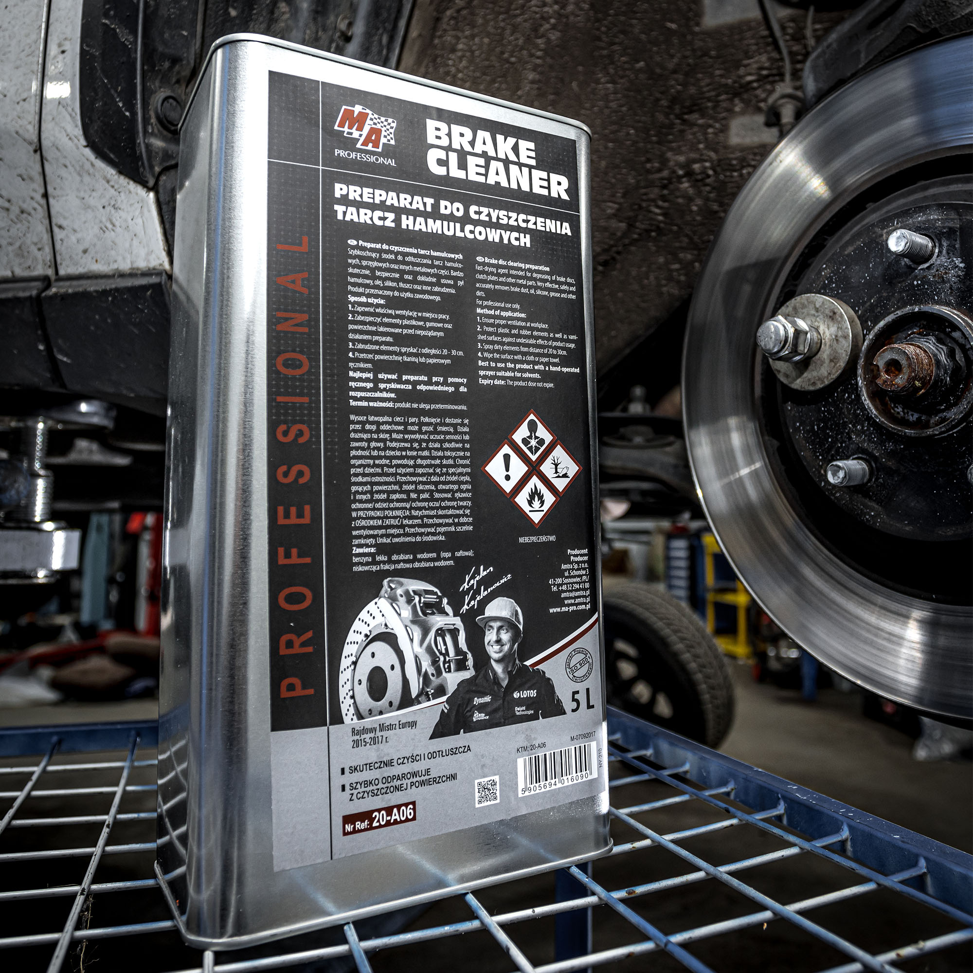 MA PROFESSIONAL – Brake Cleaner Preparat do Czyszczenia Tarcz Hamulcowych 5l