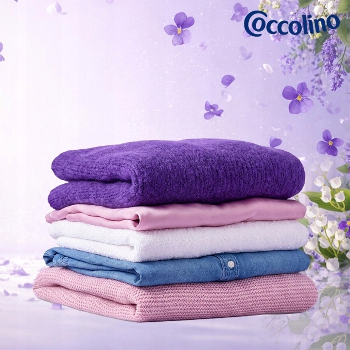 Coccolino Fresh Silk Lily 1702ml + 930645 Coccolino Fresh Lavender 1702ml + 930638 Coccolino Fresh Happy Yellow 1702ml
