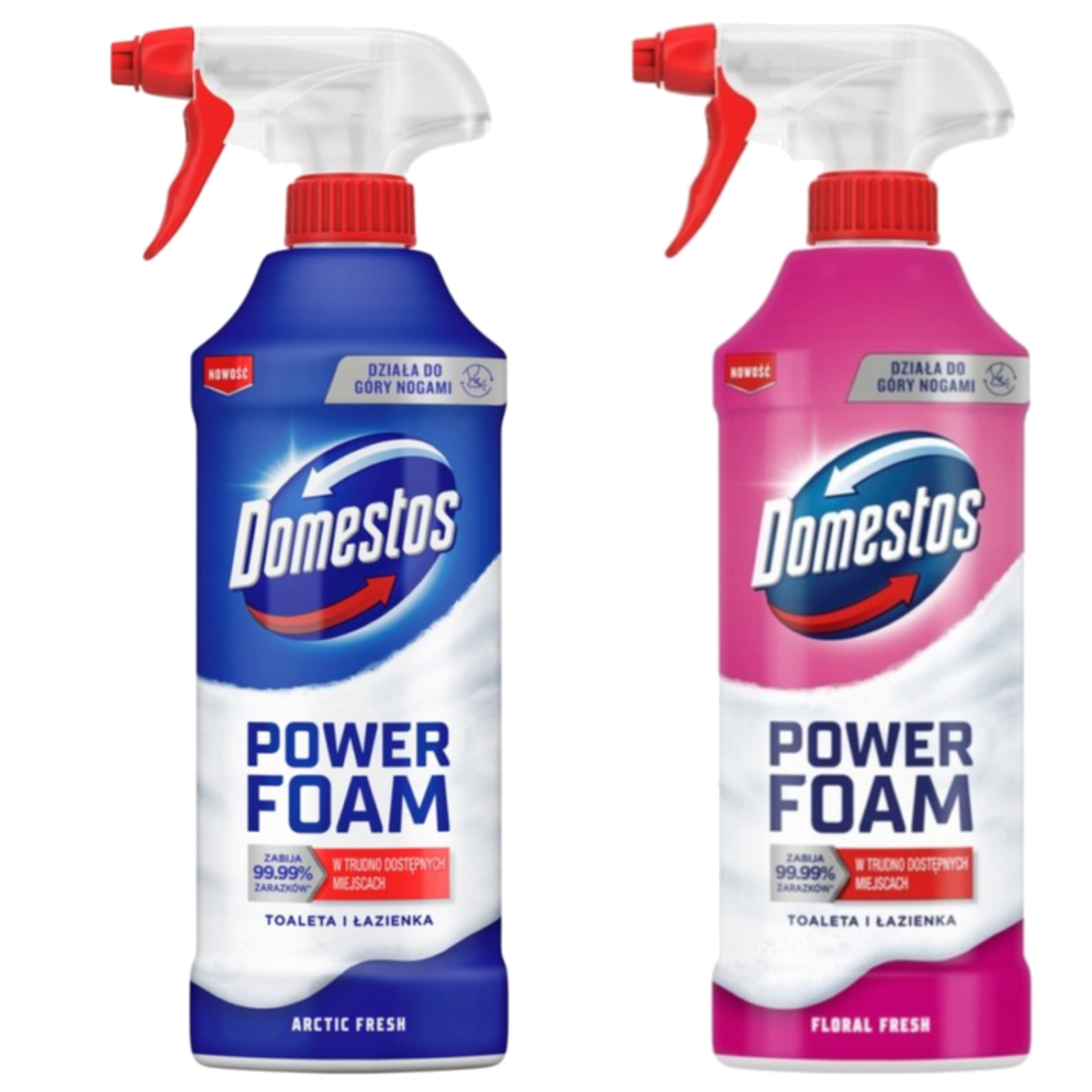 Domestos Spray Ocean 435ml + 795618 Domestos Spray Floral 435ml