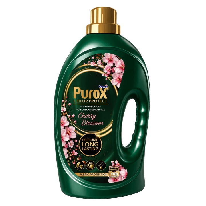 Purox Złota Linia płyn do prania Cherry Blossom 3 l